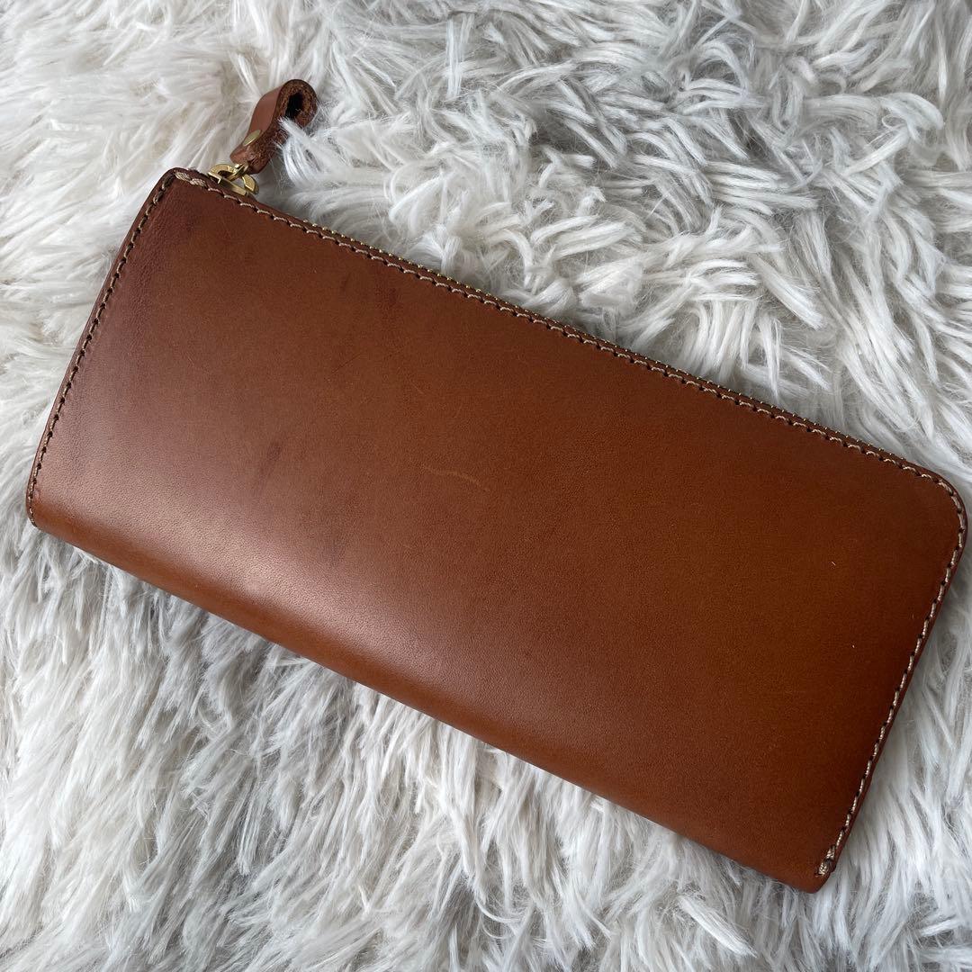 【極美品】オルガン Lジップ 長財布 ダコタレザーを使用したL字ダブルファスナー長財布 | Organ＜オルガン＞