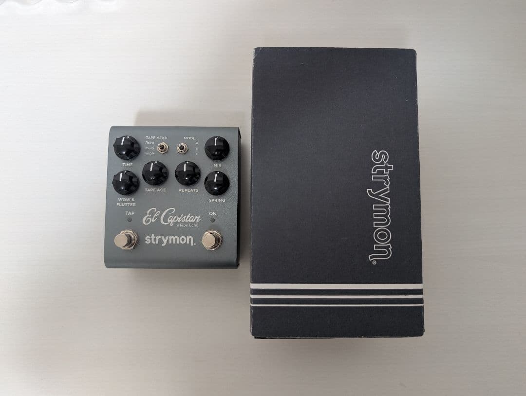 Strymon El Capistan ギターエフェクター strymon | El Capistan（V2） | テープエコー・エミュレーター | 製品情報