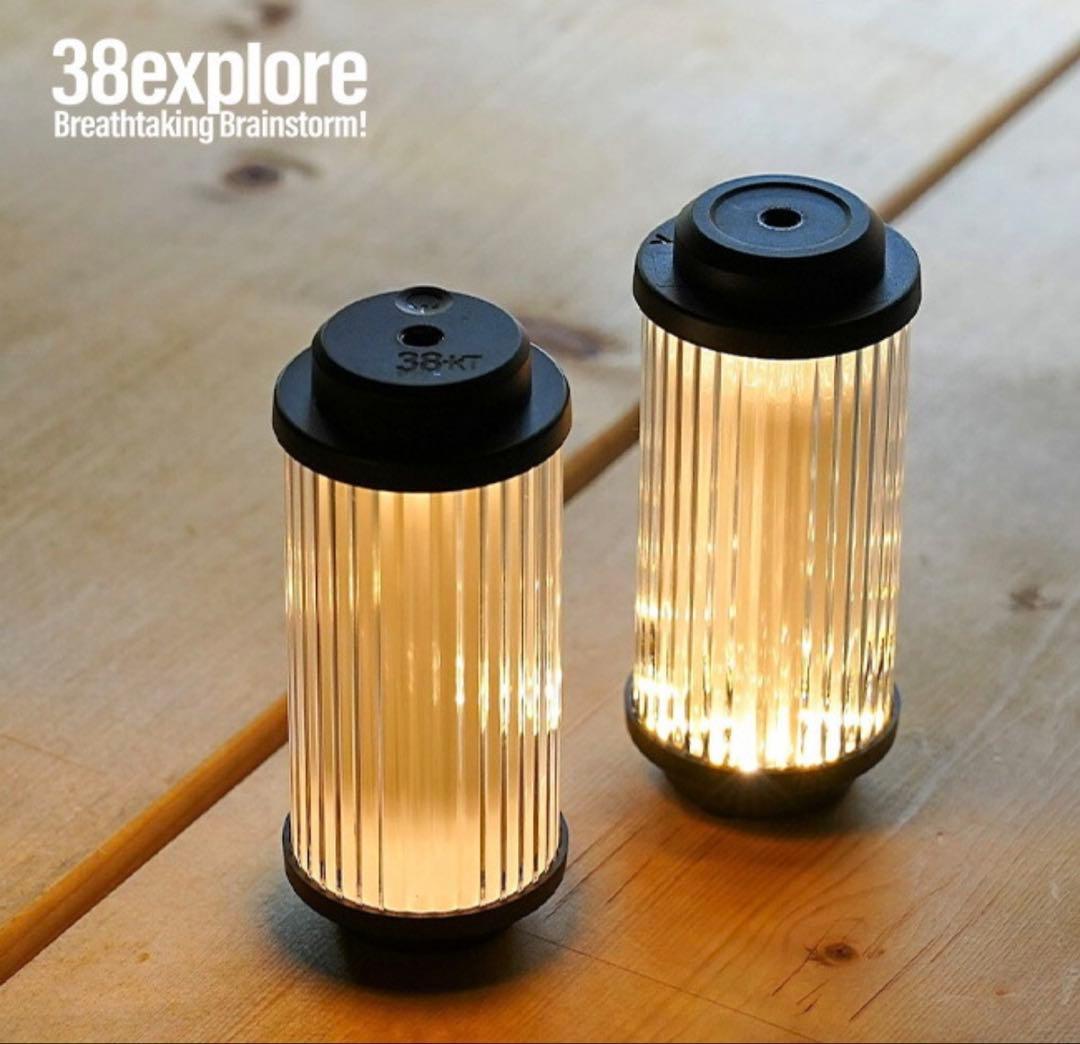 38explore ランタン 38kT MIYABI ミヤビ2本＋バッテリー