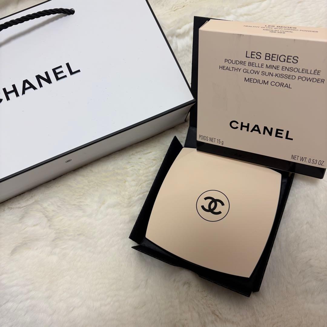 新品・未使用】CHANEL サンキスト パウダー ミディアムコーラル - メルカリ