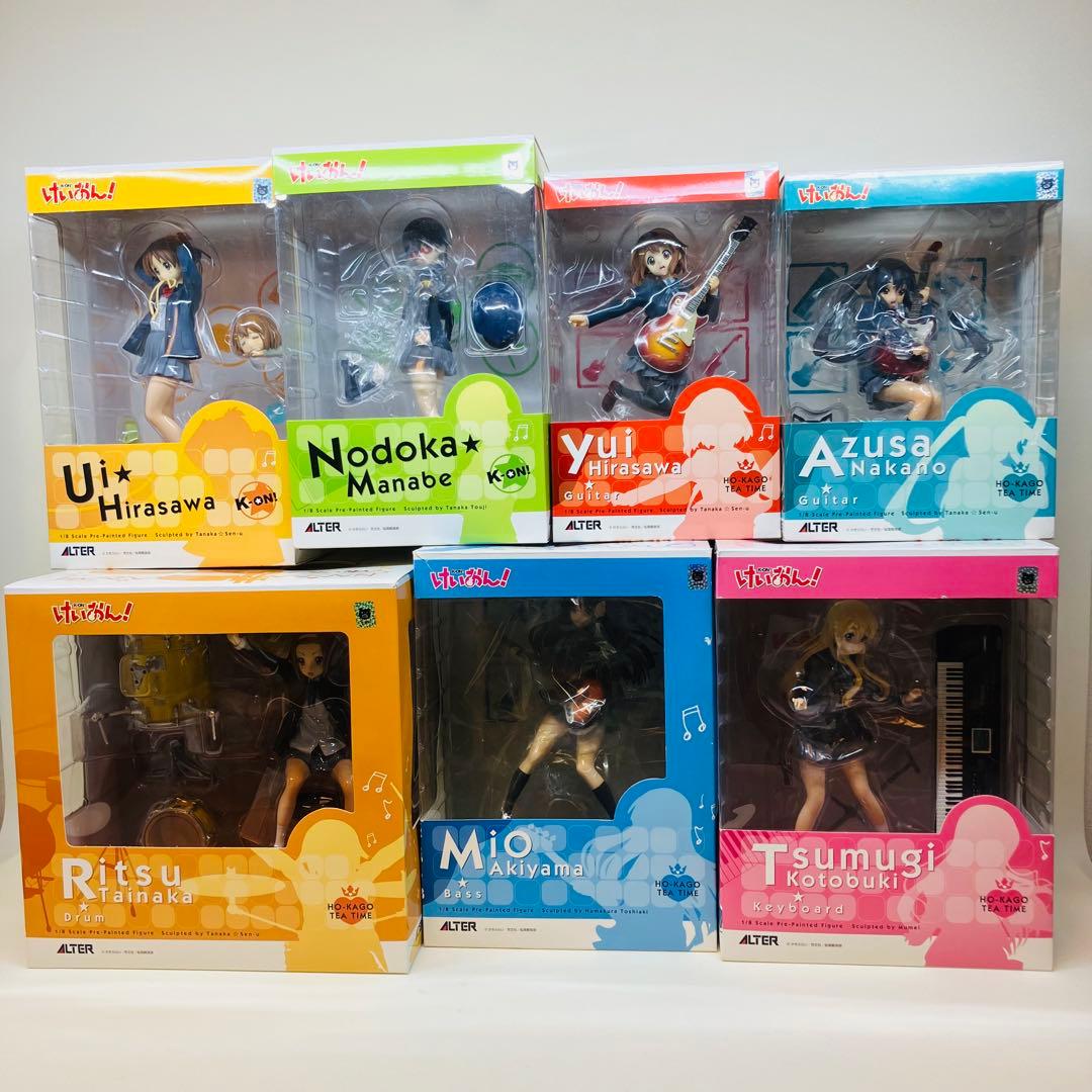ALTER けいおん! 1/8スケール フィギュア 7体コンプセット