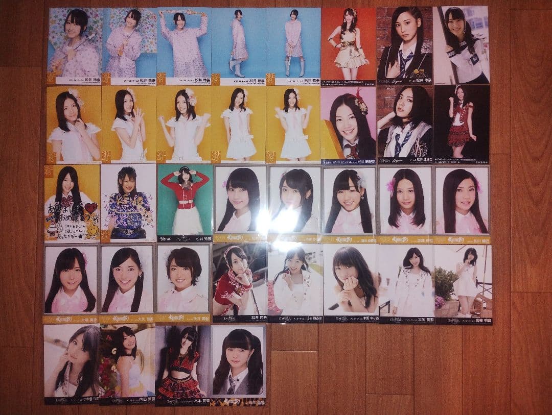 SKE NMB HKT48 松井玲奈 山本彩 宮脇咲良 ほか 生写真 まとめ売り 白間美瑠＆山本彩＆宮脇咲良＆森保まどか編】DVD＆BD「AKB48グループ