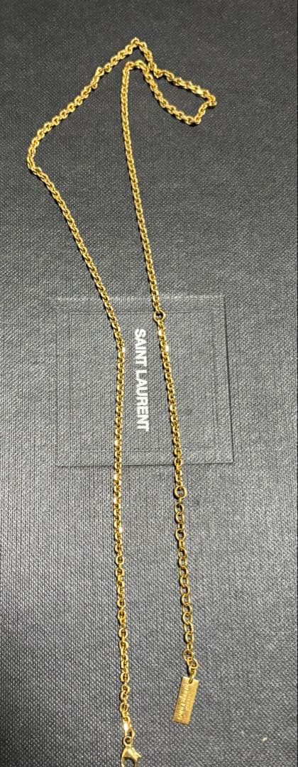 SAINT LAURENT サンローラン ネックレス 色ゴールド 付属品完備