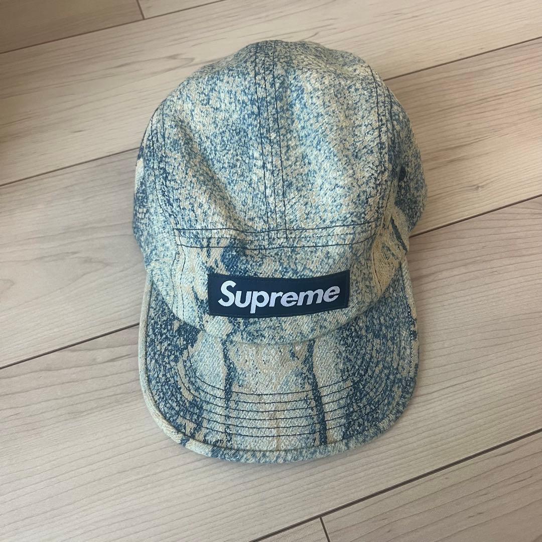 正規品】Supreme denim camp cap デニムキャップ - メルカリ
