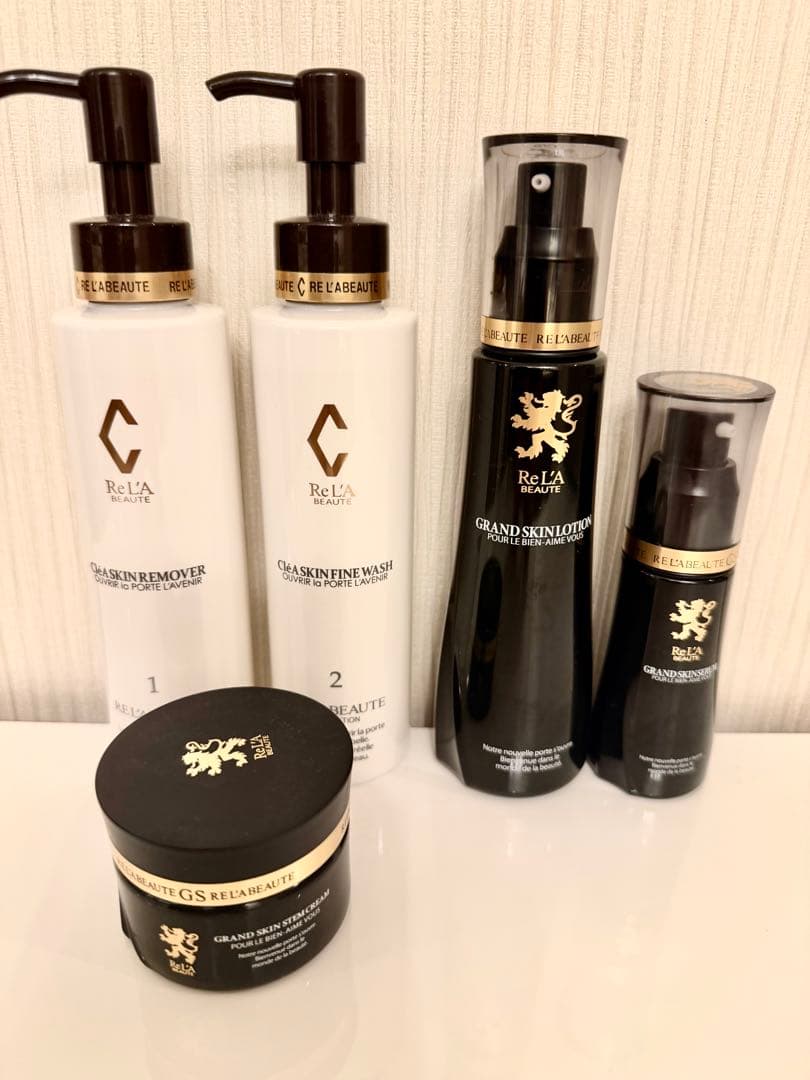 RE'LA BEAUTEリアボーテ グランスキン&クレンジング 豪華5点セット