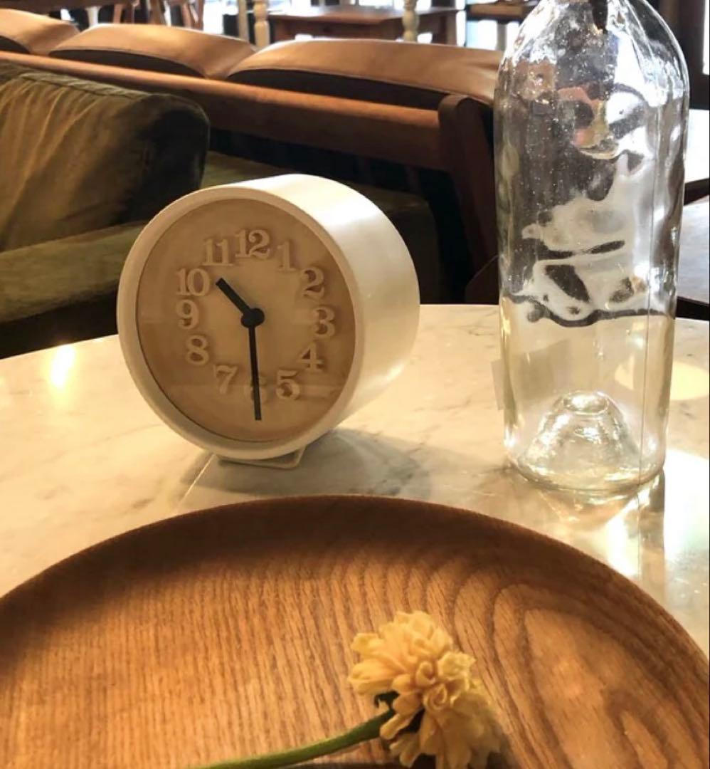 レムノス　Riki おしゃれ 置き時計　2way