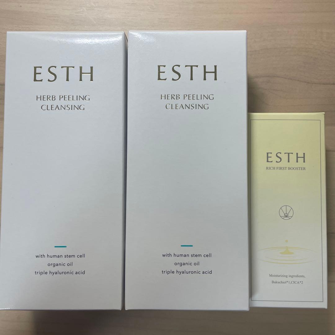 ESTH ハーブピーリングクレンジング 120g新品