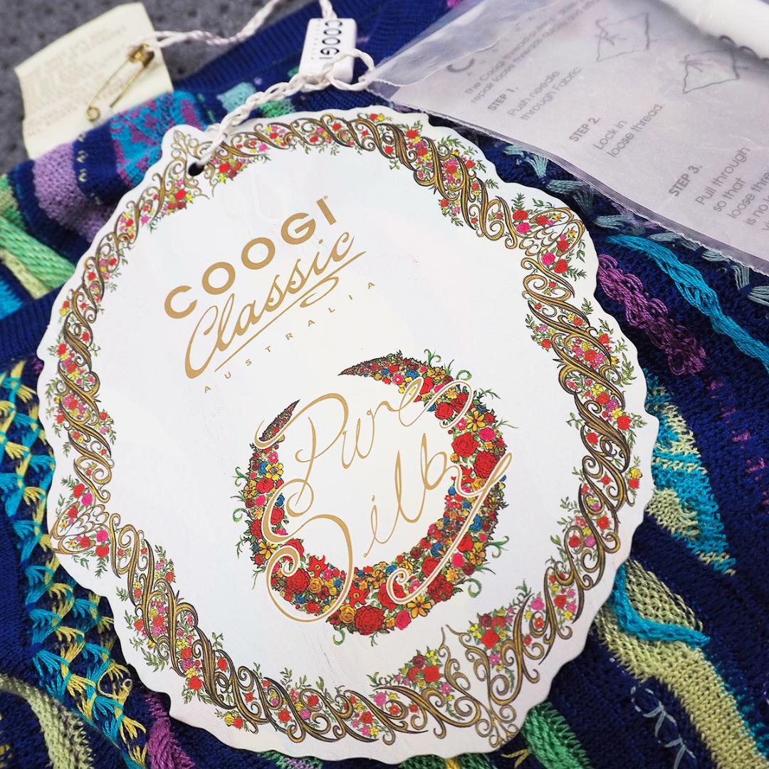 新品【COOGI】vintage/3Dシルク ニット キャミソール/ベアトップ