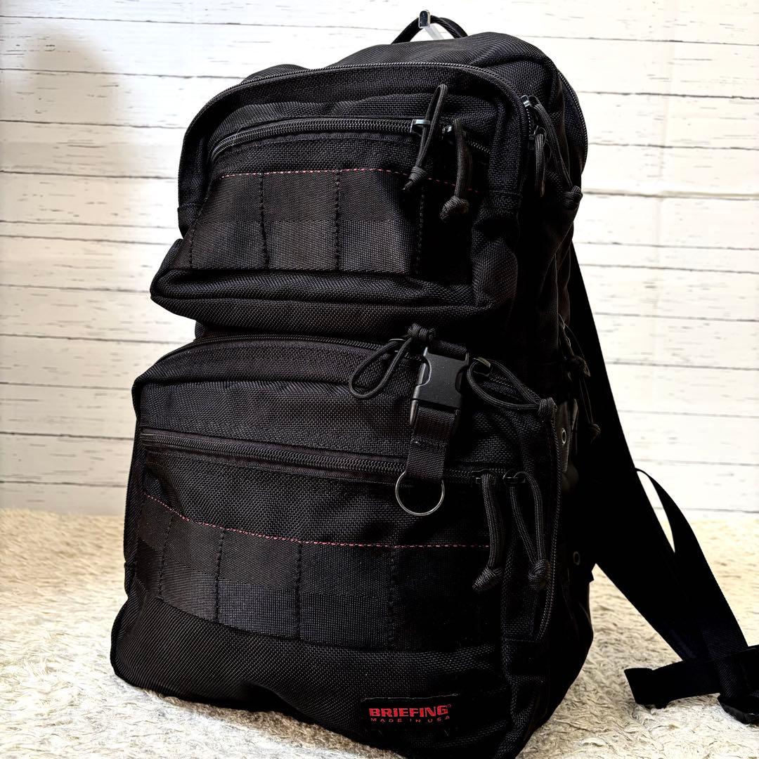 希少♦︎美品 ブリーフィング アタックパック 廃盤USA リュック 黒