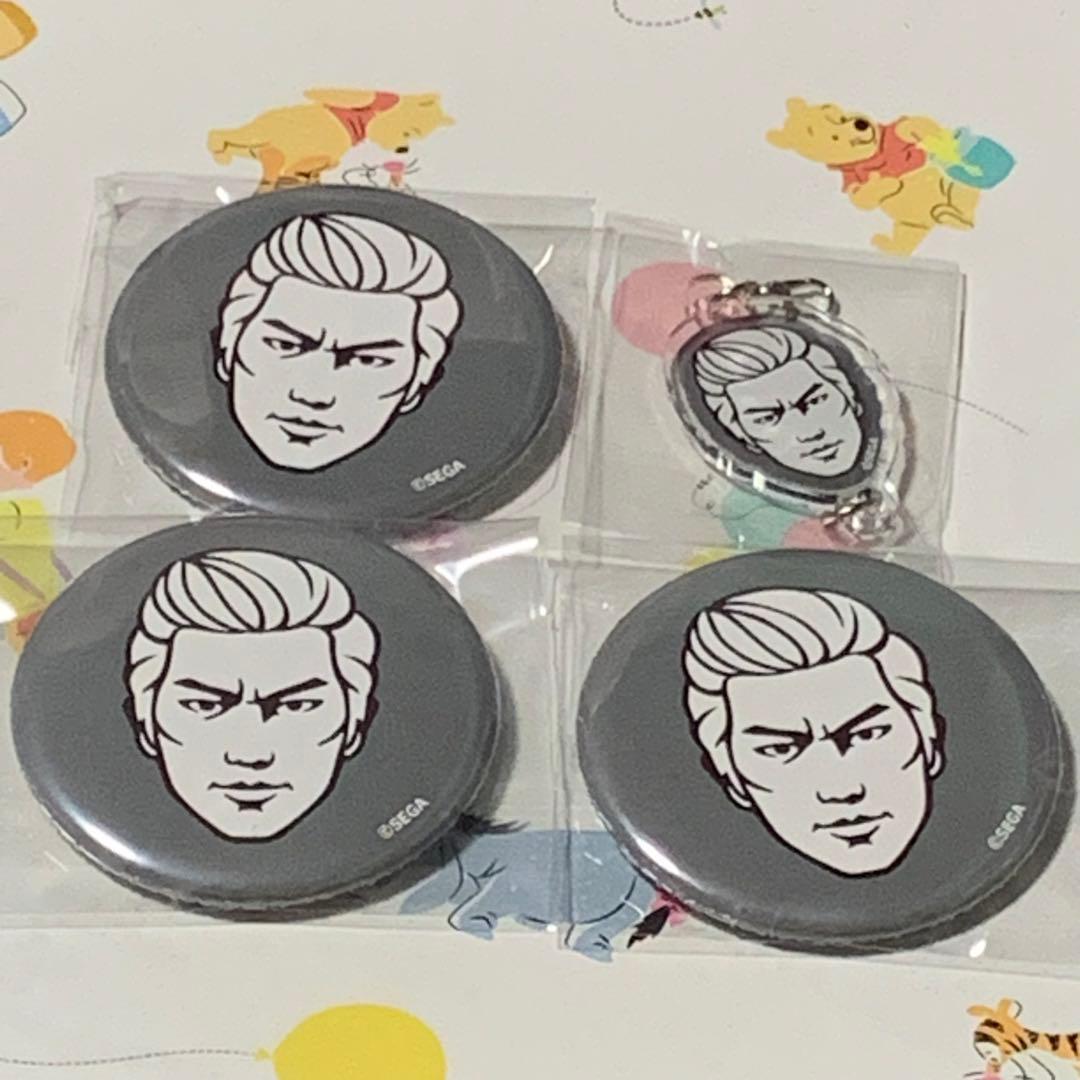 龍が如く　トレーディング顔面 缶バッジ アクリルチャーム ハンジュンギ