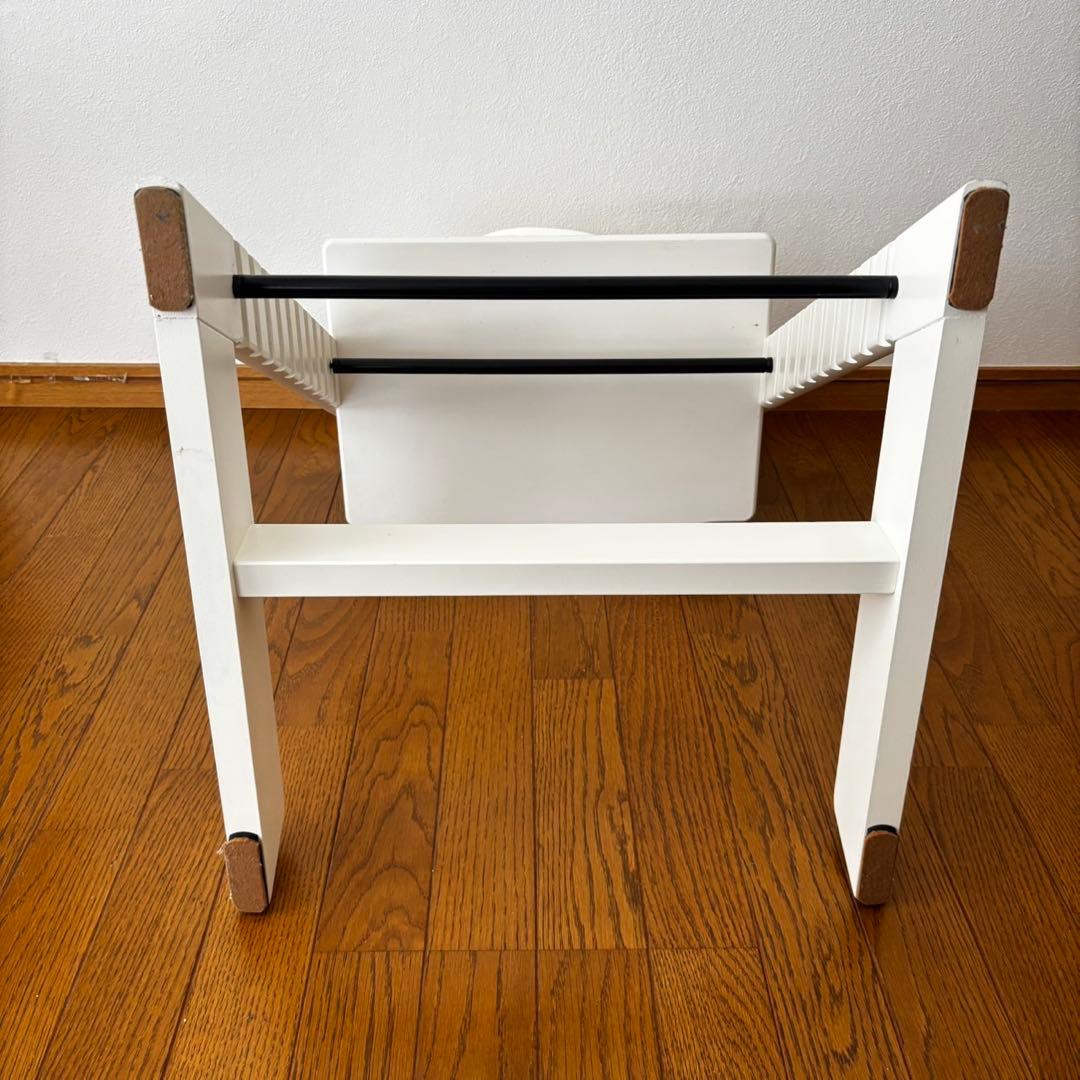 綺麗＊ストッケ トリップ トラップ ベビーチェア+ベビーセット ホワイト①