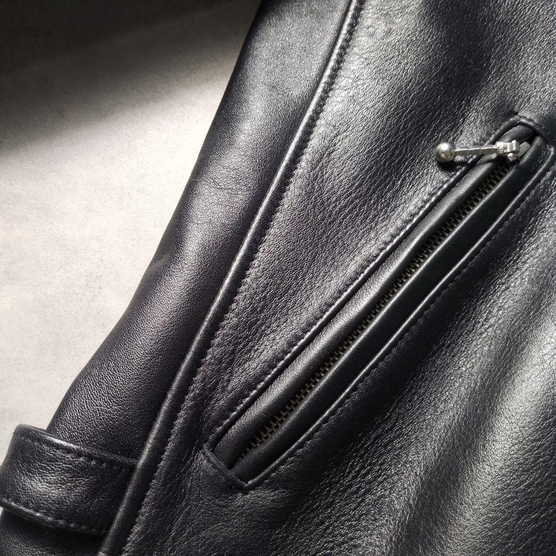 USA製 カウレザー Wind Armor シングルライダースジャケット XL - メルカリ