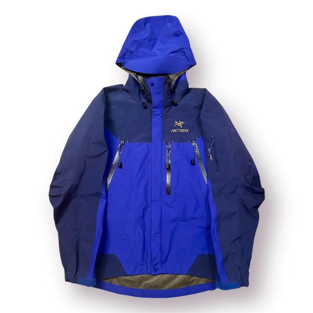 スペシャルVintage金刺繍 ARC'TERYX Theta AR ブルー青M - メルカリ