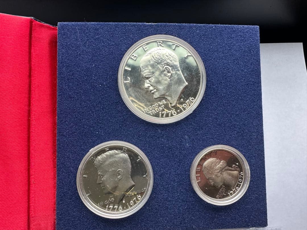 アメリカ独立200周年 銀貨セット 2セット6枚銀貨 アメリカ銀貨 本物