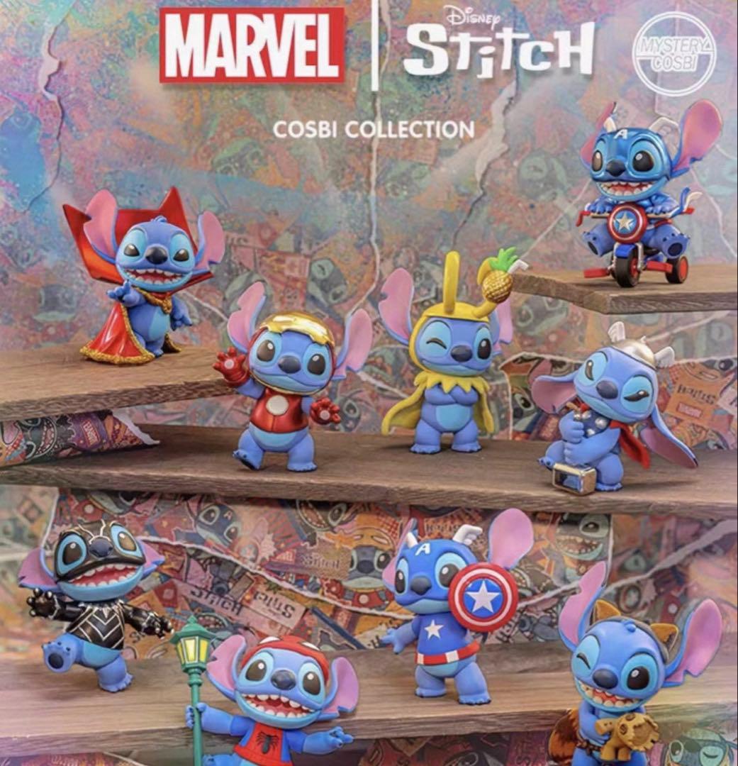 cosbiマーベル×スティッチ8種セット ホットトイズ 未開封品 - メルカリ