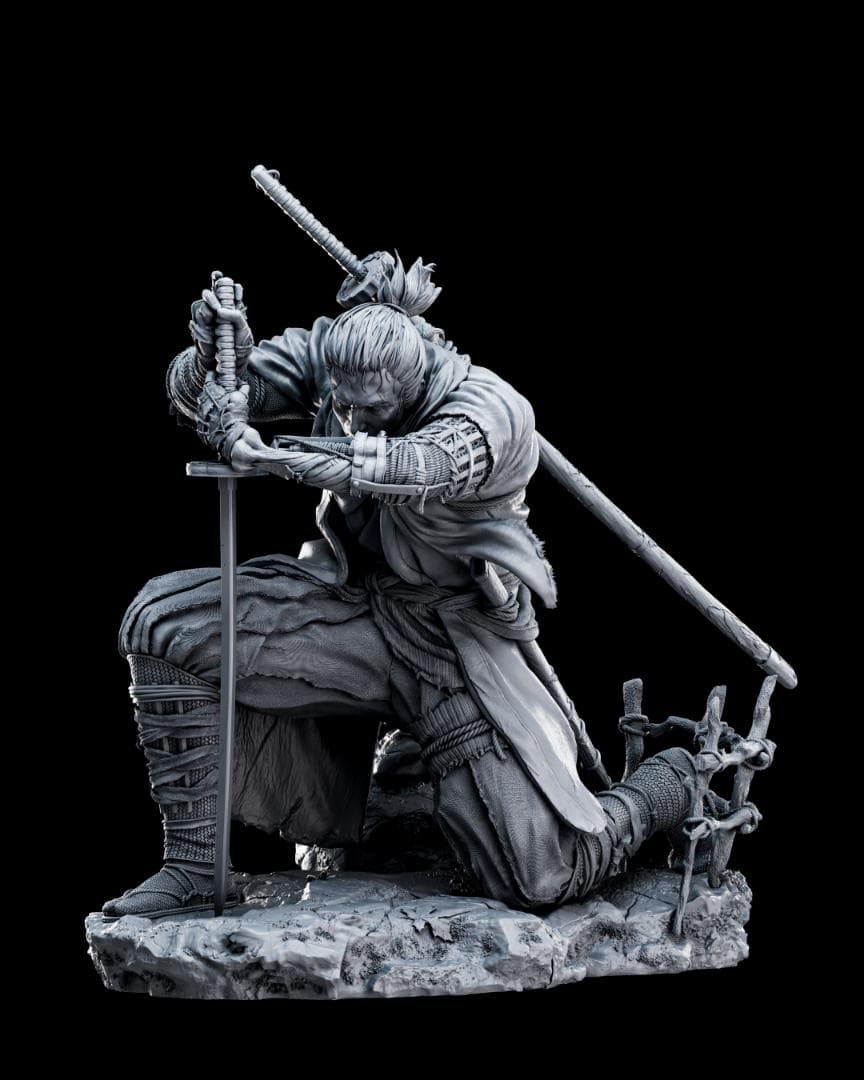 1/6 未塗装未組立 フィギュア ガレージキット SEKIRO ガレージキット 1/12 ゼンレスゾーンゼロ 儀玄 フィギュア 未塗装未