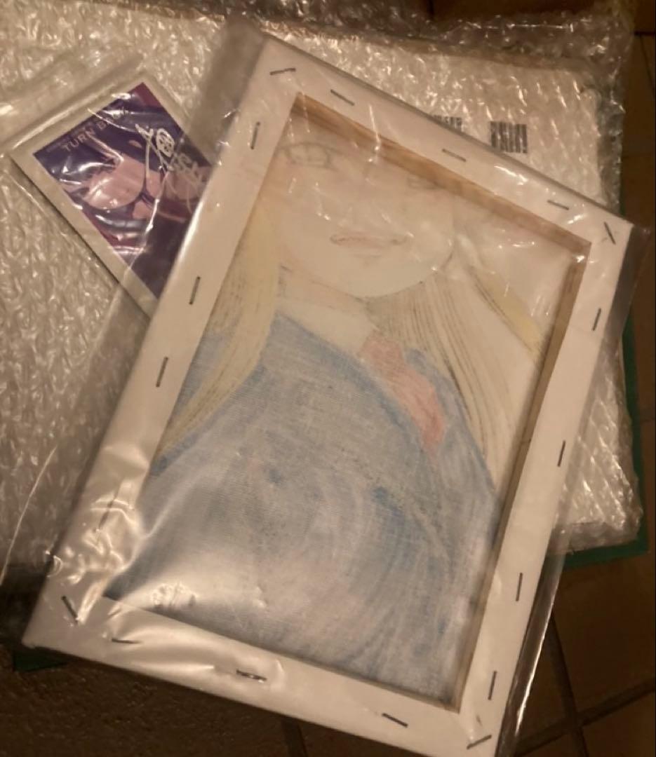 押切蓮介 個展 ハイスコアガール 日高小春 直筆サイン入り原画