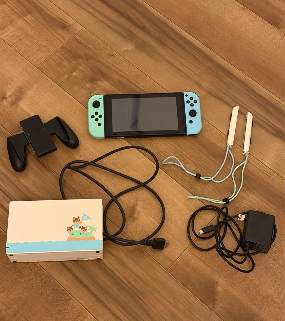 ⭐︎早い者勝ち⭐︎Nintendo Switch あつまれどうぶつの森デザイン 本体