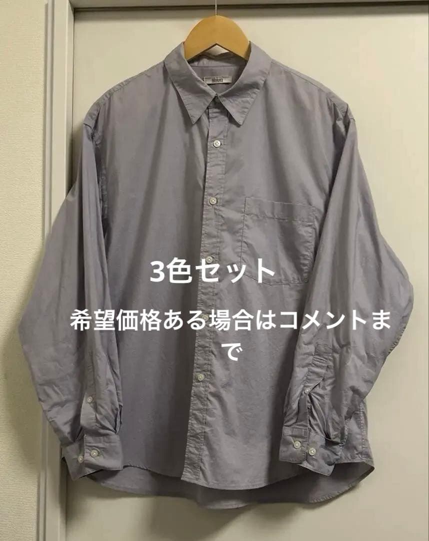 shiun HICOUNT WASHER SHIRT 3色セット