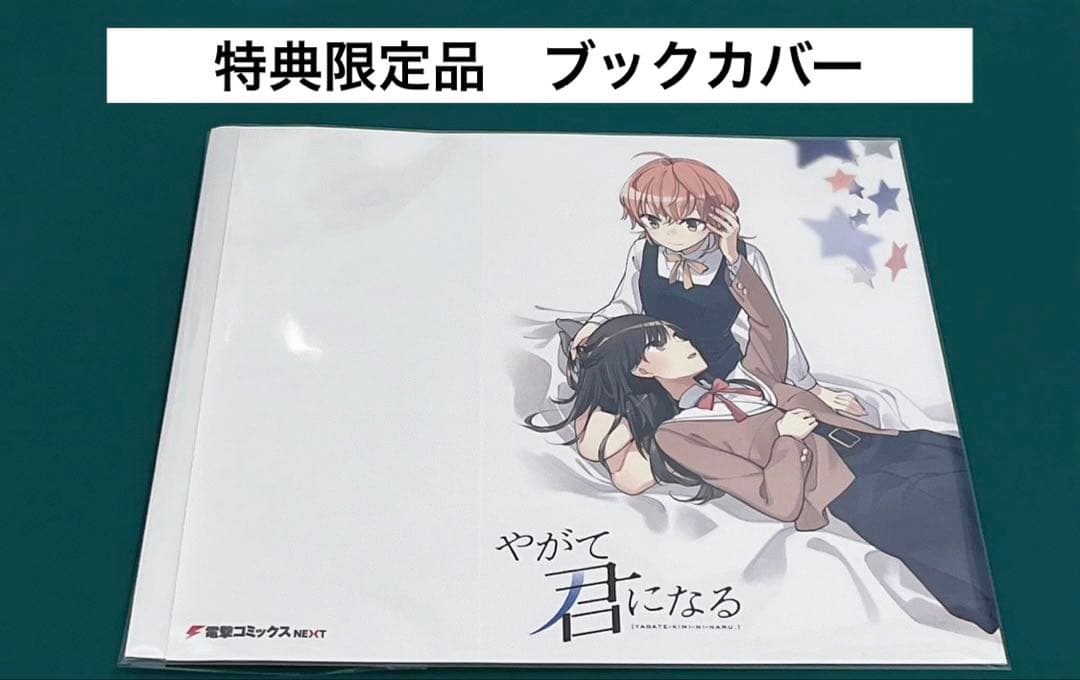 【激レア】　やがて君になる　仲谷鳰　ブックカバー　特典限定品　百合　漫画　希少