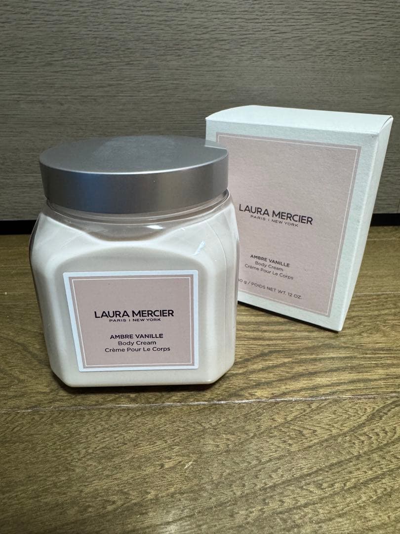 【未使用未開封】ローラメルシエ アンバーバニラ ボディクリーム 340g