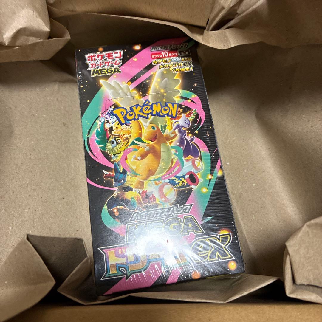 【ポケセン産】ポケモンカードハイクラスパック MEGAドリームex未開封1Box