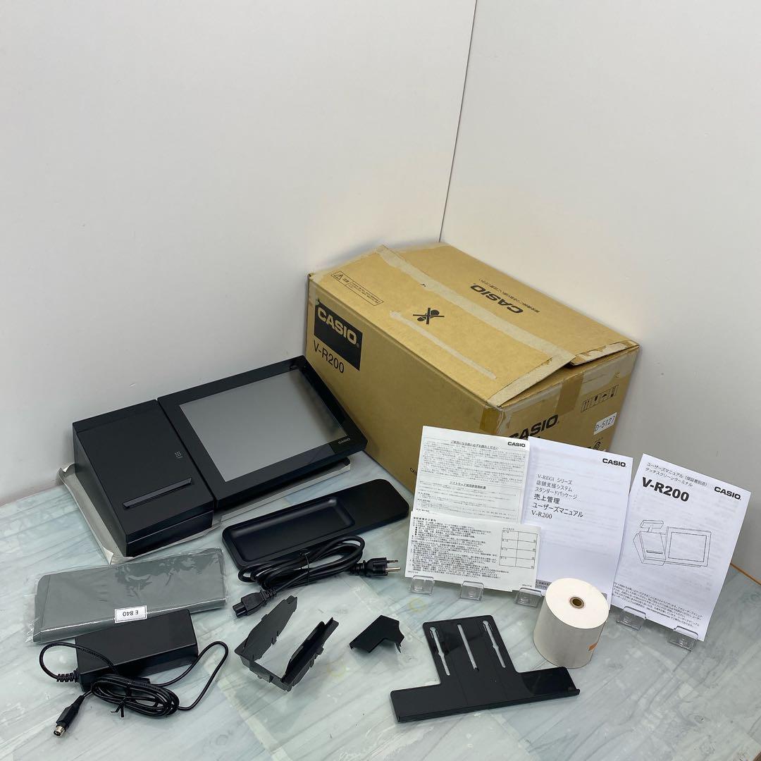 C(7331) カシオ タッチスクリーンターミナル V-R200-BD-J レジ カシオ V-R200 納品 | 株式会社 日本事務機