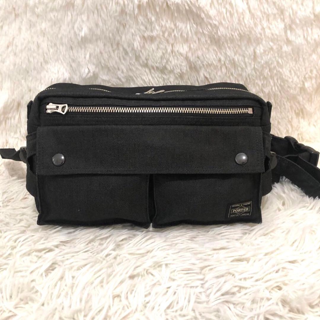 現行・未使用☆ポーター スモーキー デニム　ボディバッグ
