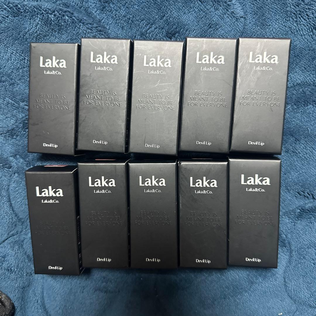 ラカデビル Laka Devil Lip リップスティック 10本セット全色 2025年冬新作口紅】ラカ デビルリップ｜Lakaの人気色を比較