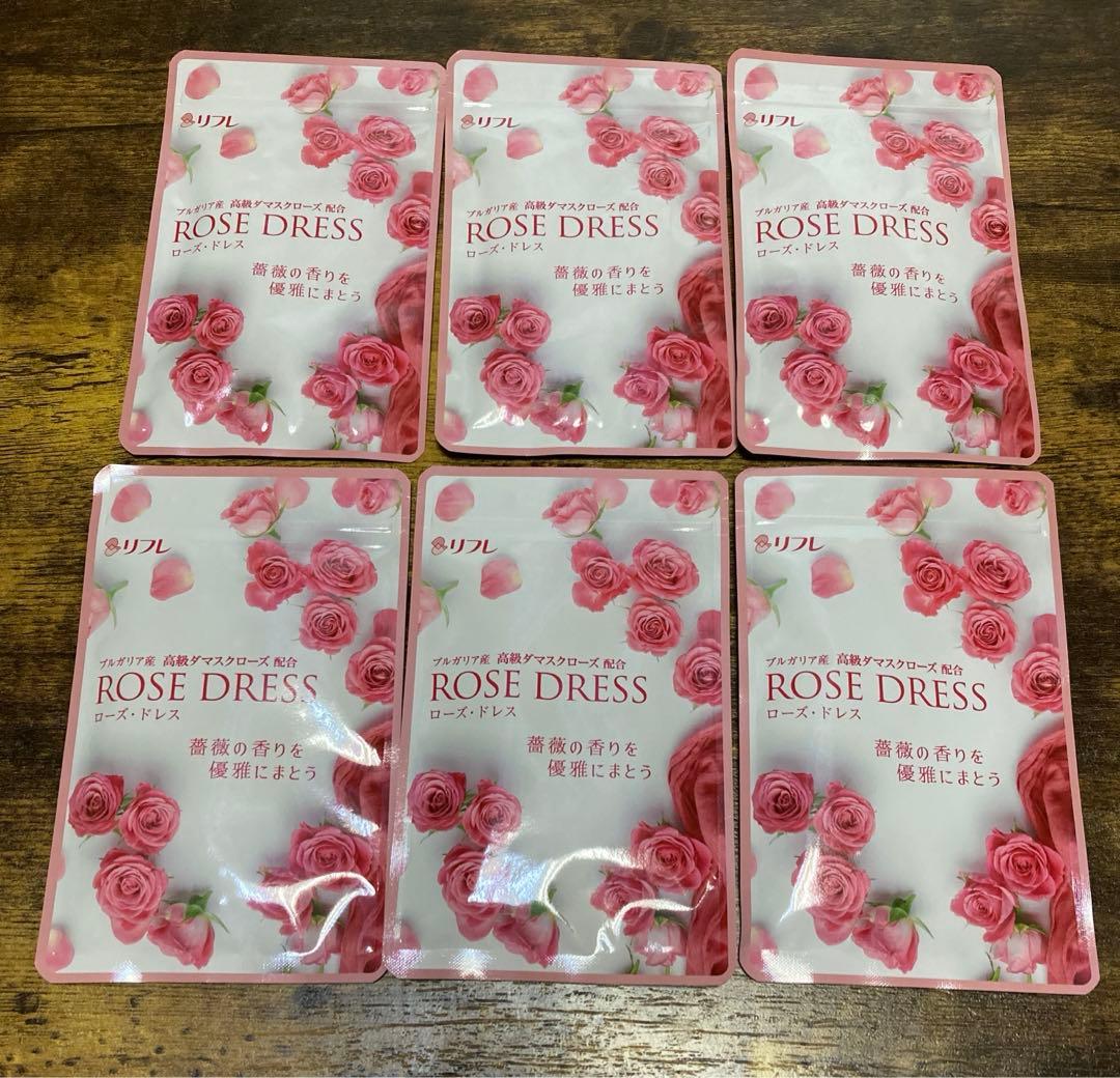 ◆匿名配送◆リフレ　ローズドレス　62粒×6袋