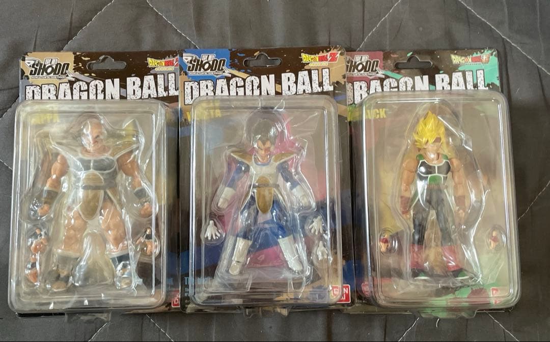 開封済み　ドラゴンボール　掌動　SYODO ベジータ　ナッパ　バーダック