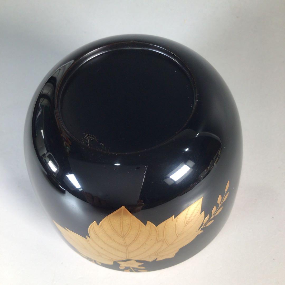 N576 棗 『関口輔聖作』『久田宗也 尋牛斎 極箱』『桐蒔絵』『大棗