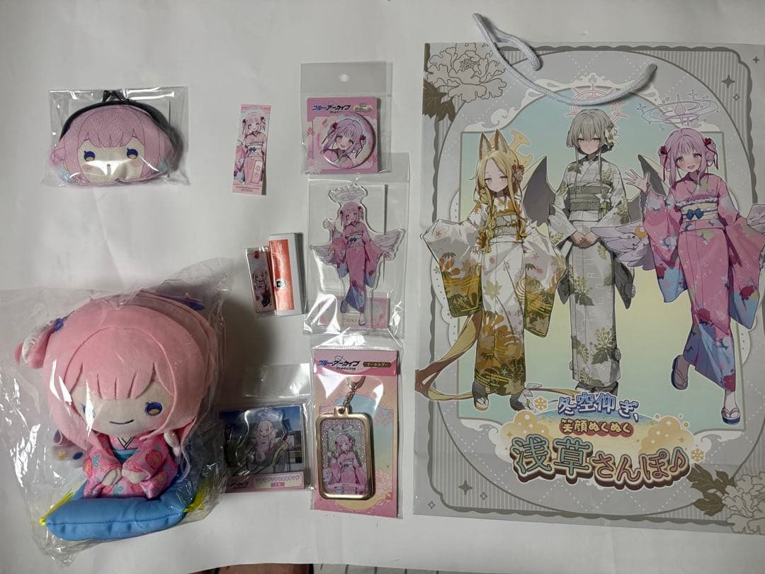 ブルーアーカイブ 浅草さんぽ 聖園ミカ 9点セット