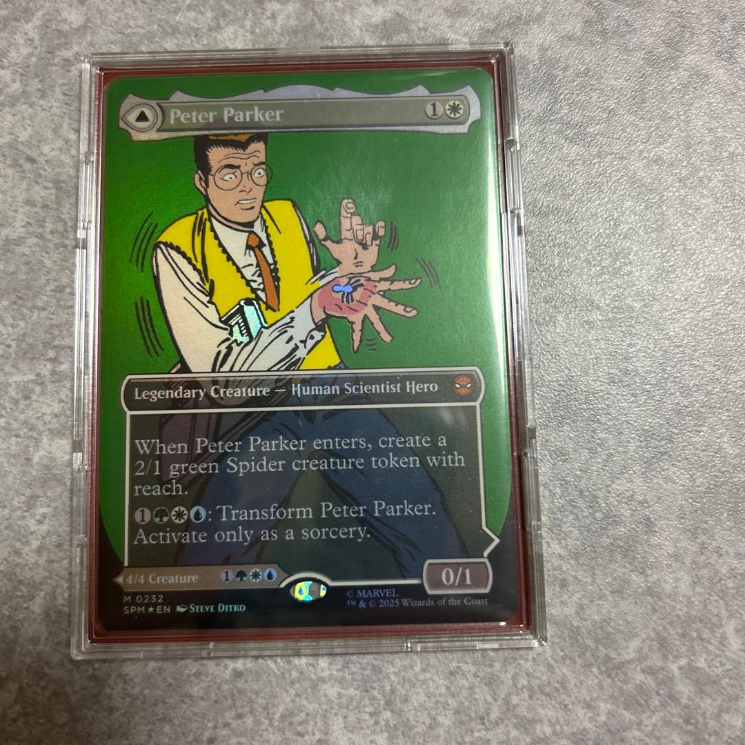 mtg ピーター・パーカー/アメイジング・スパイダーマン コミックfoil