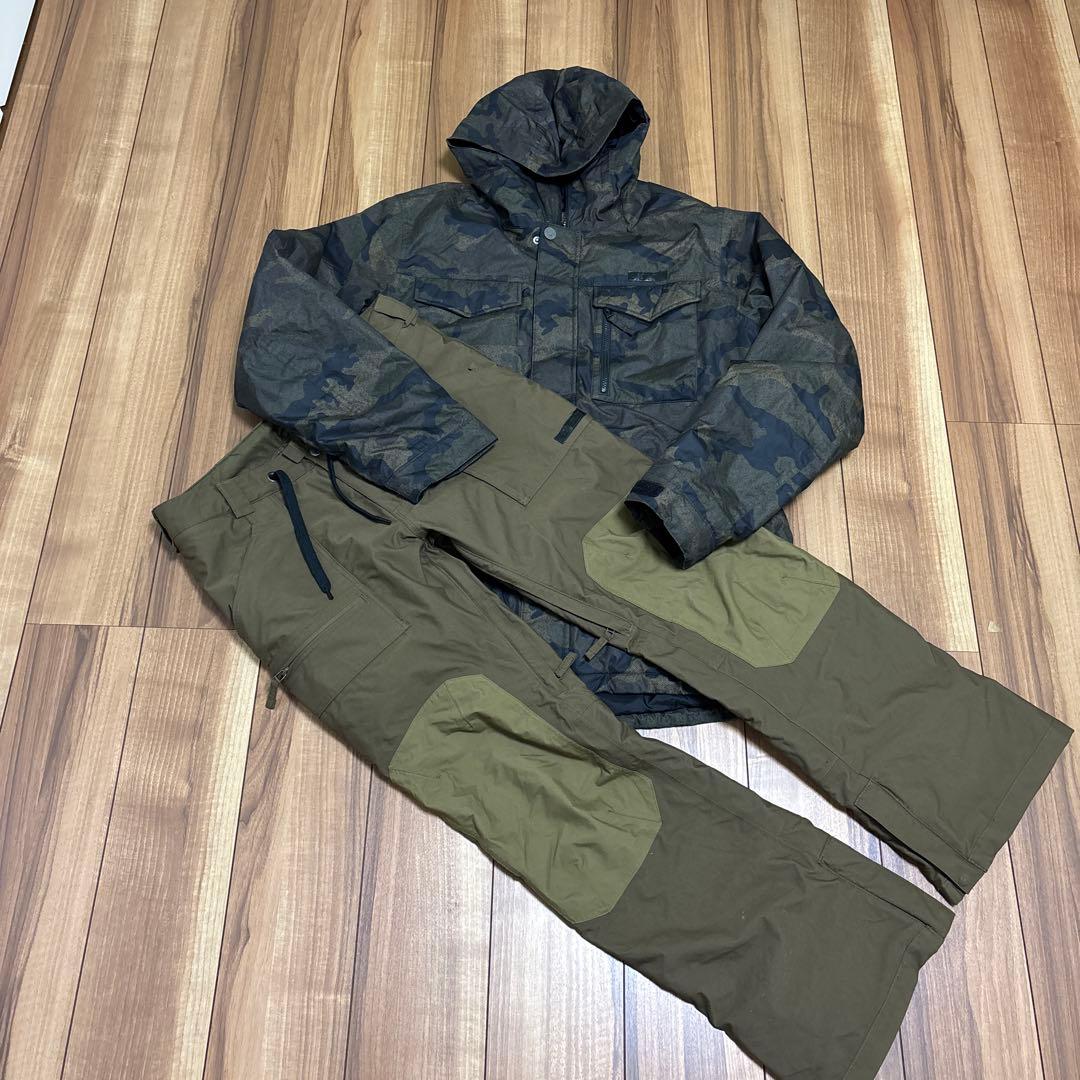 値下げ　Burton スノーボードウェアセット　メンズ Mサイズ