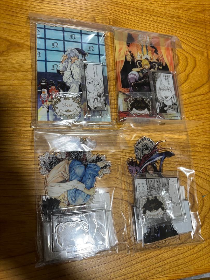 デスノート　デスノート展　アクリルスタンド　4種セット　バラ売り不可