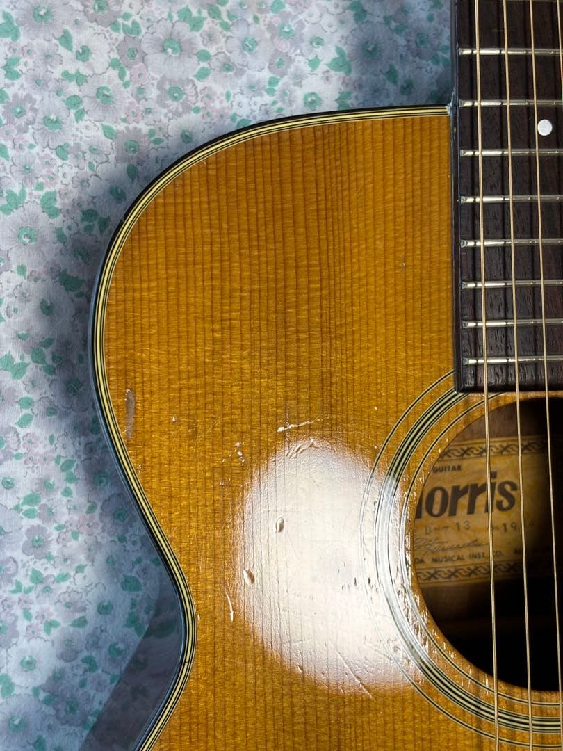 初心者、学生、女性の方に最適❗️Morris モーリス FD-13アコギ 調整済‼️