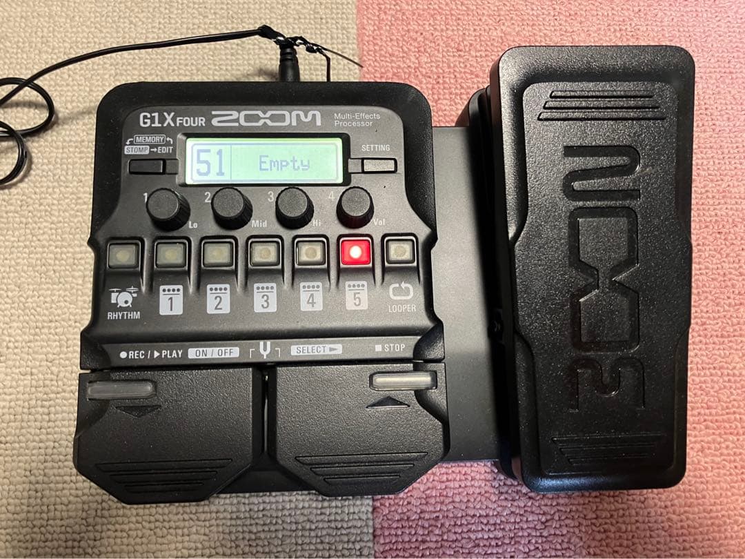 【中古美品】Zoom G1X FOUR ギターエフェクター