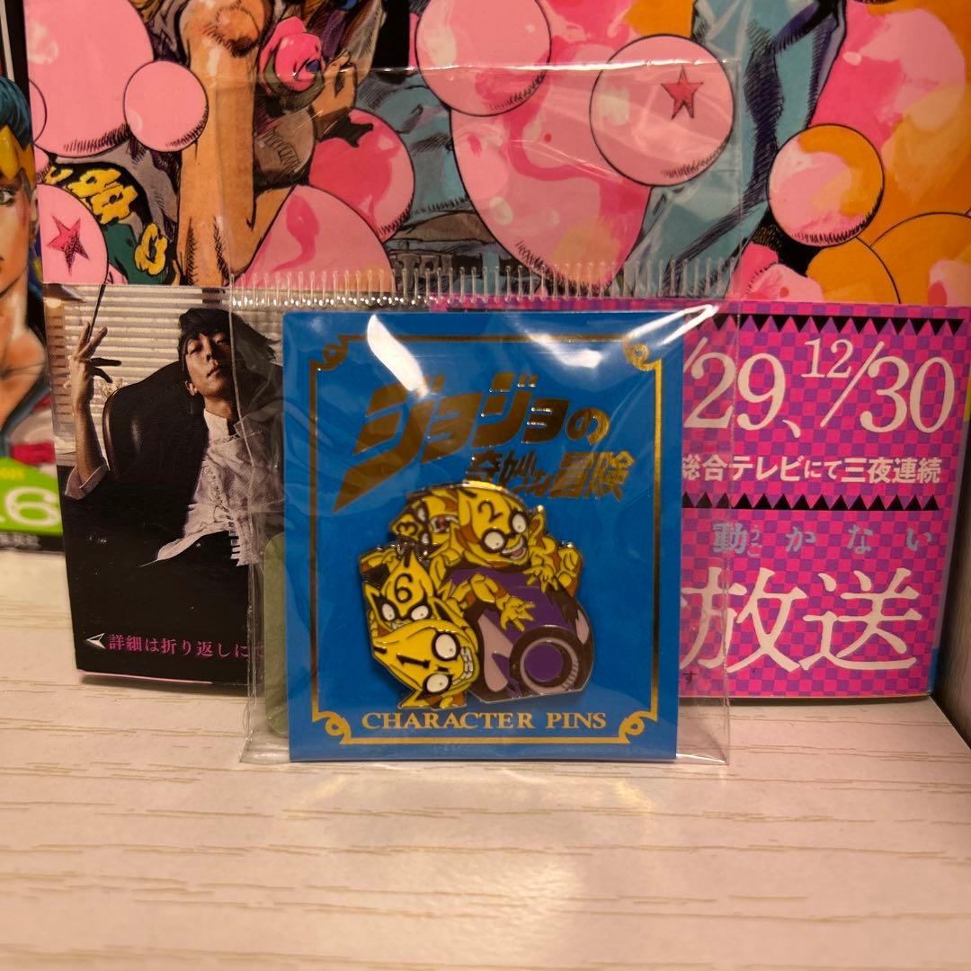 【貴重】ジョジョ　ジャンプショップ　ピンズ　part5 セックス　ピストルズ
