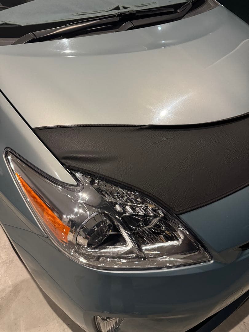 30プリウス　ノーズブラ　usdm USフルブラ・USノーズブラ コルガンフロントエンドマスクブラ2pc