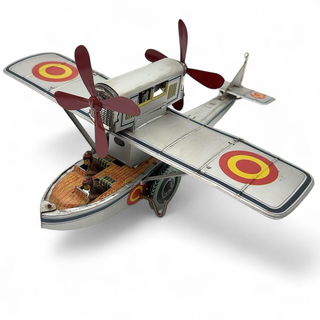 PAYA Hidroavion Plus Ultra 水上飛行機 ブリキ