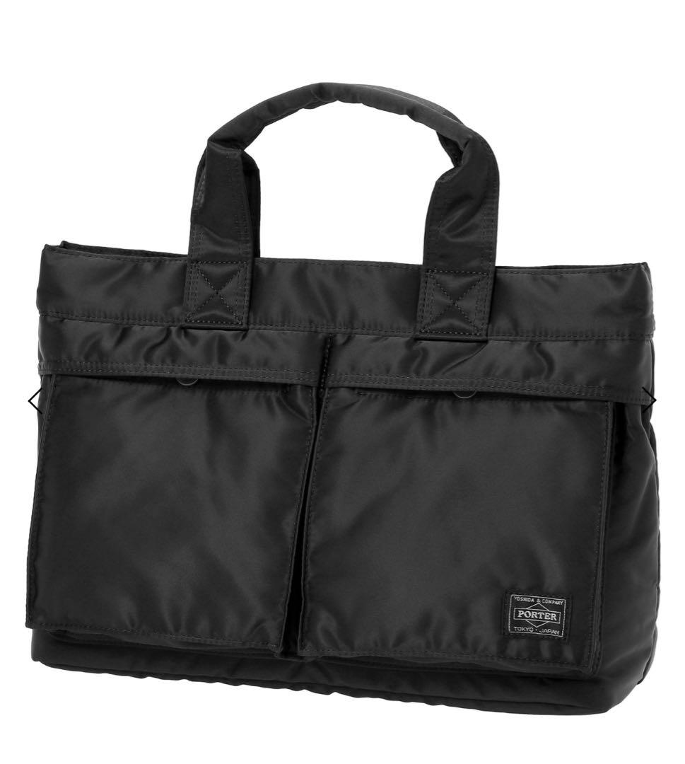 未使用品 ポーター　タンカーバック　黒　　極美品 PORTER