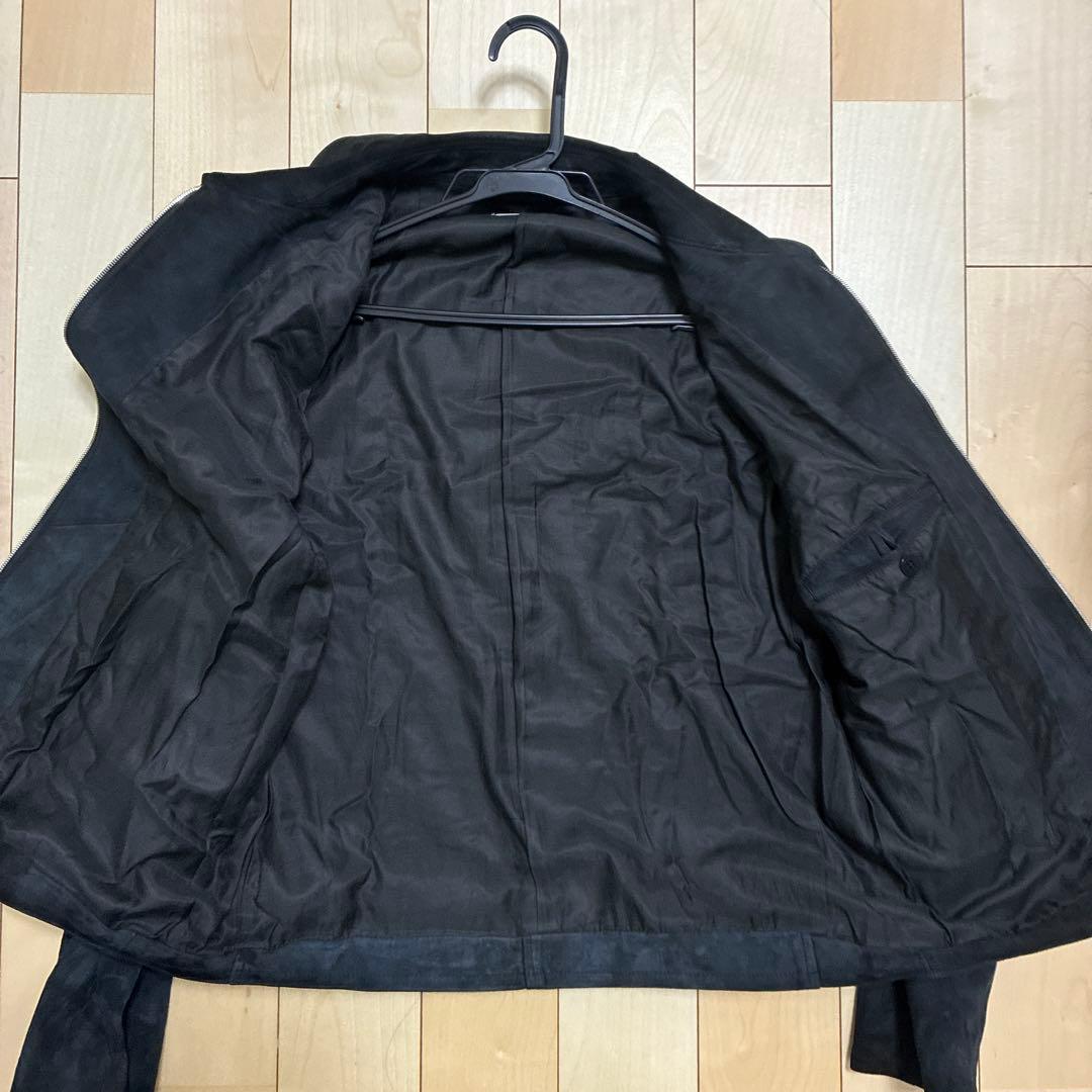 美品 LIDNM SUPER SOFT SHEEP SUEDE ZIP Sサイズ - メルカリ