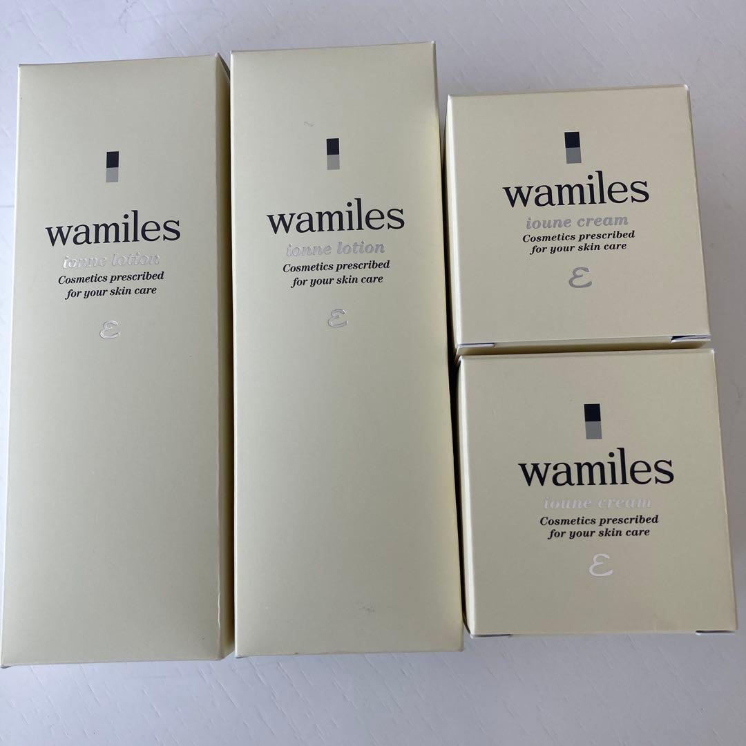ワミレスイオンヌローションイオーヌクリーム2セットずつタイムセール