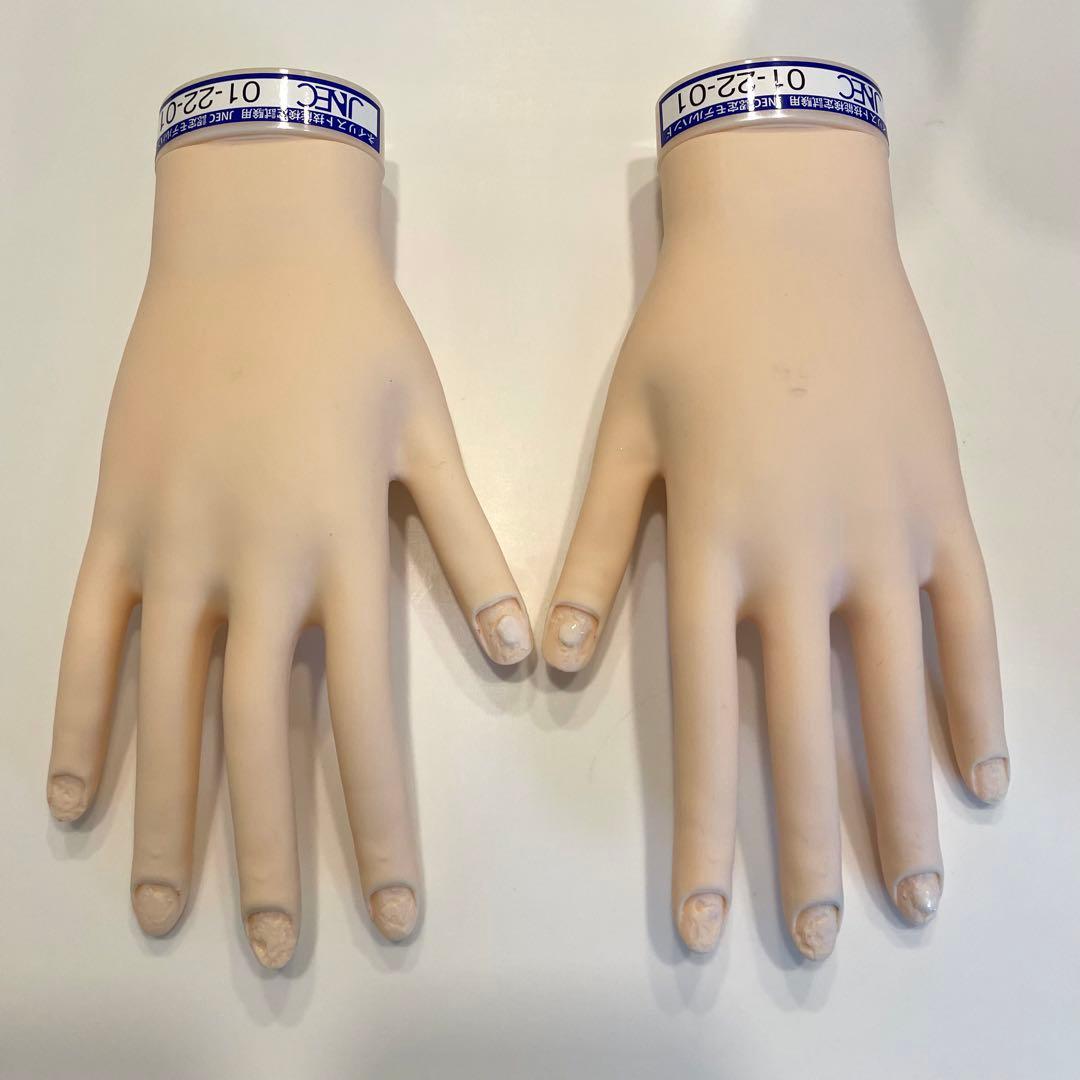 ネイリスト技能検定　試験用　JNEC認定モデルハンド