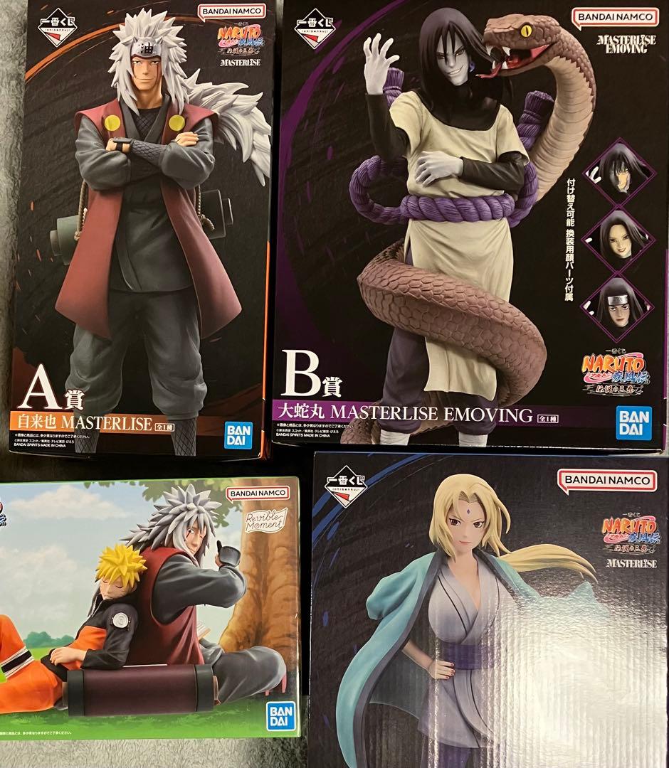 一番くじ ナルト疾風伝 伝説の三忍(A、B、C、ラスト) 一番くじ NARUTO-ナルト- 疾風伝 伝説の三忍｜一番くじ倶楽部｜BANDAI