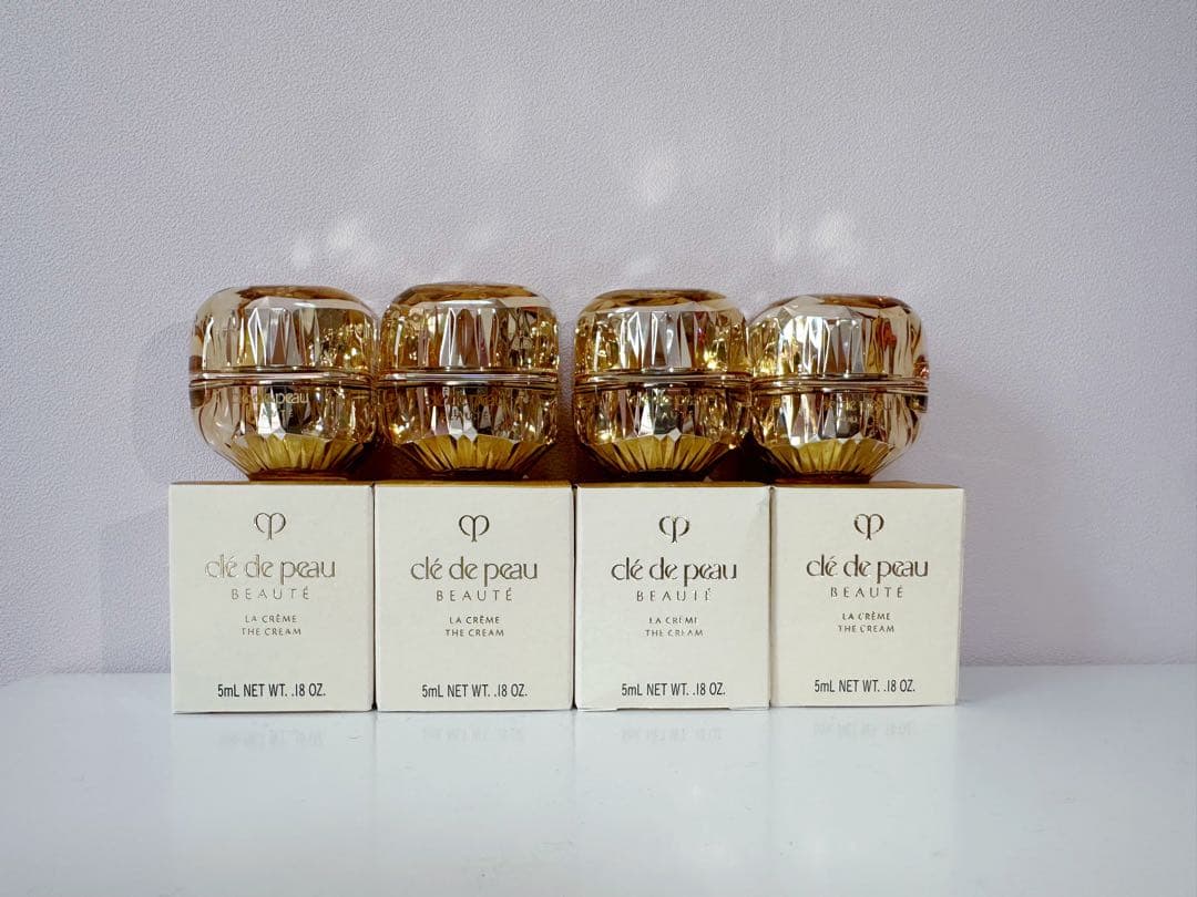 44000円相当⭐️資生堂　クレ・ド・ポーボーテ ◆ ラ・クレーム 5ml×4 免税店限定商品｜クレ・ド・ポー ボーテ｜ラ・クレーム 50g