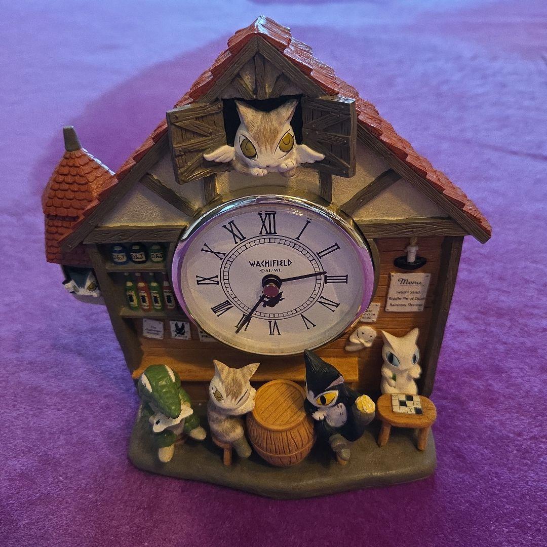 わちふぃーるど　ハビー酒場の置き掛け時計 新品未使用】わちふぃーるど ハビーの酒場 置き掛け時計 激レア - メルカリ