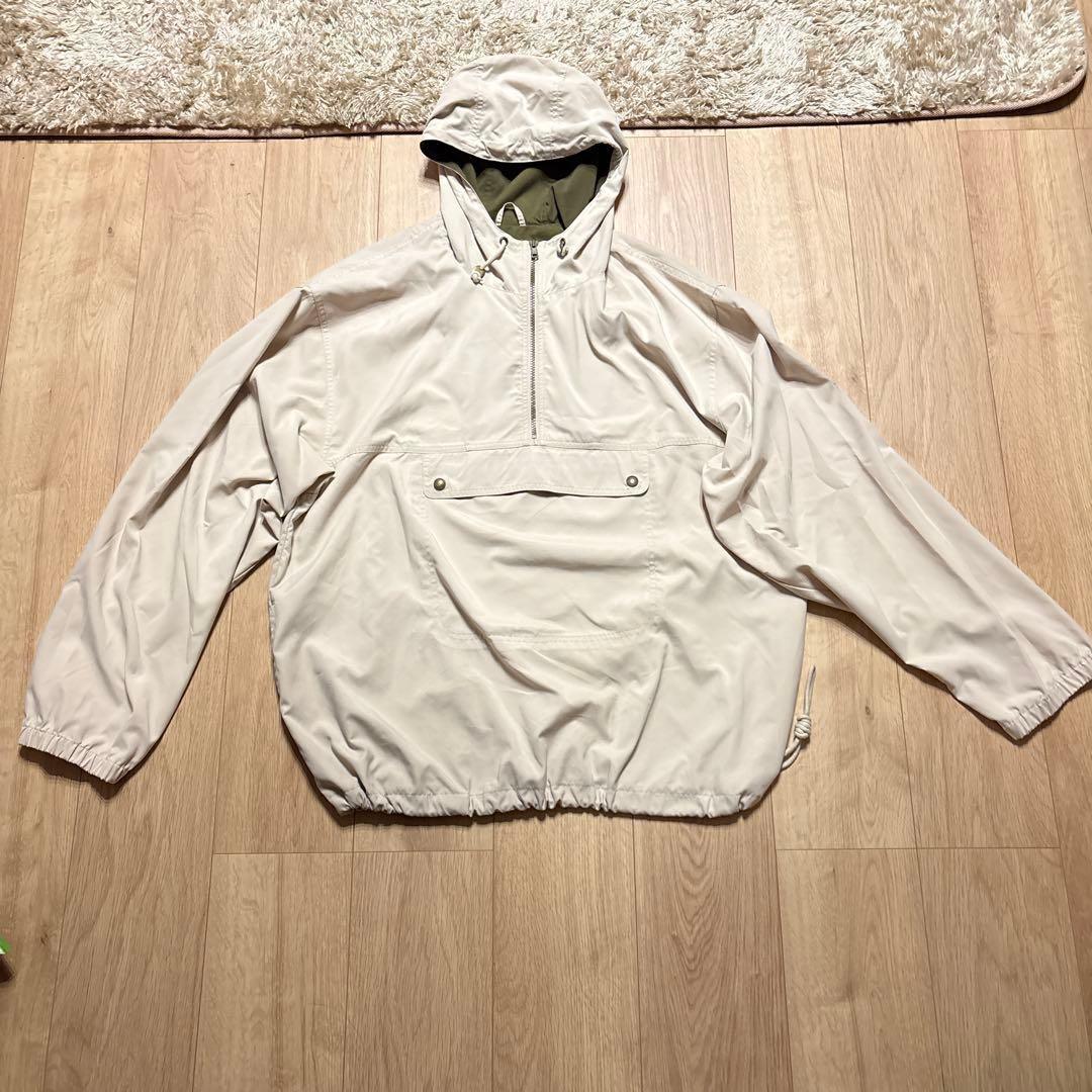 ko-taさん専用00s Eddie Bauer アノラックパーカーオフホワイト