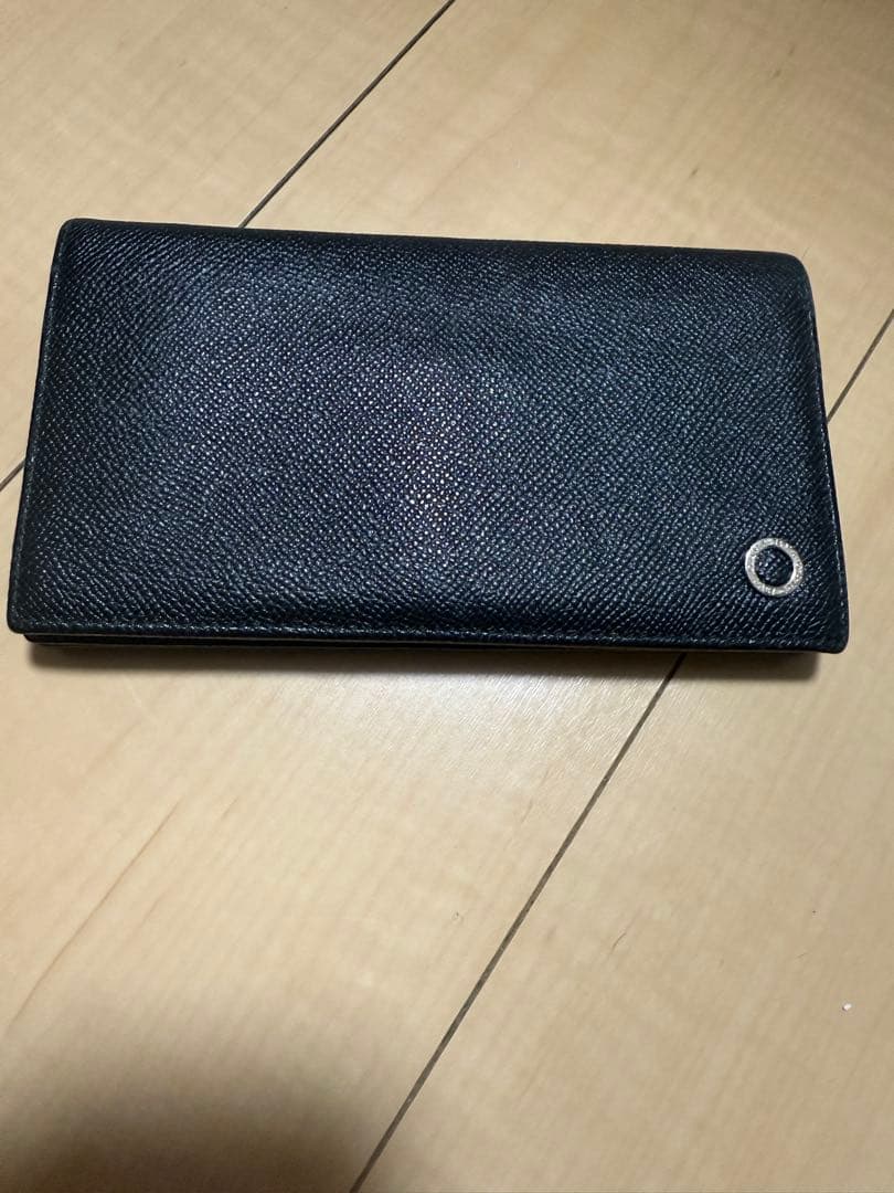 【極美品】 BVLGARI 長財布 二つ折り ウォレット サフィアーノ レザー